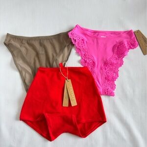 SKIMS XXS Underwear bundle